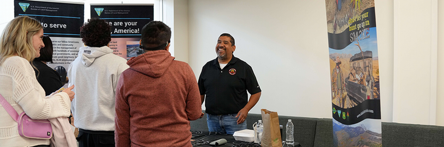 BLM Employer at Career Fair