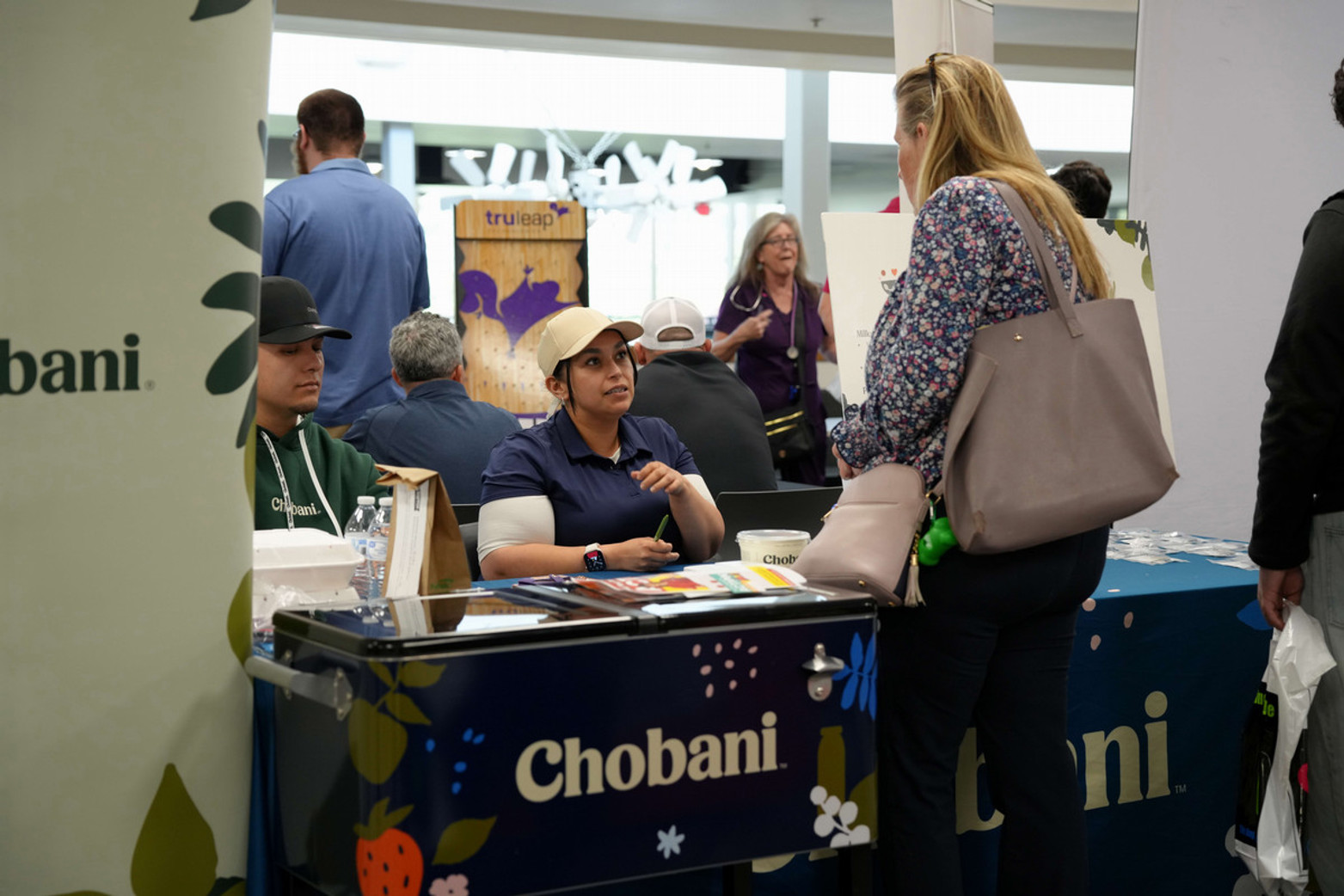 Chobani Employer at Career Fair