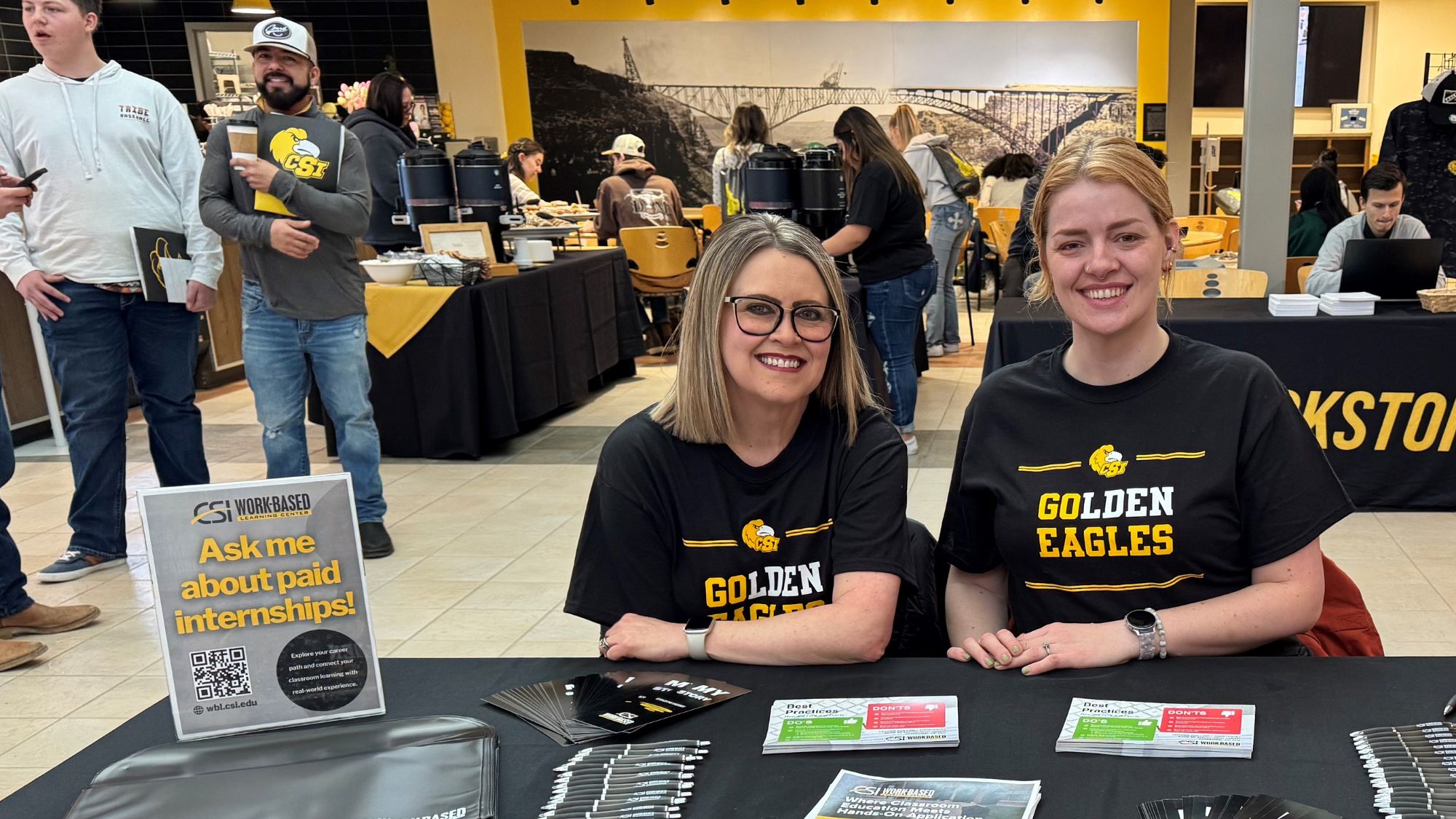 WBL Team at Career Fair
